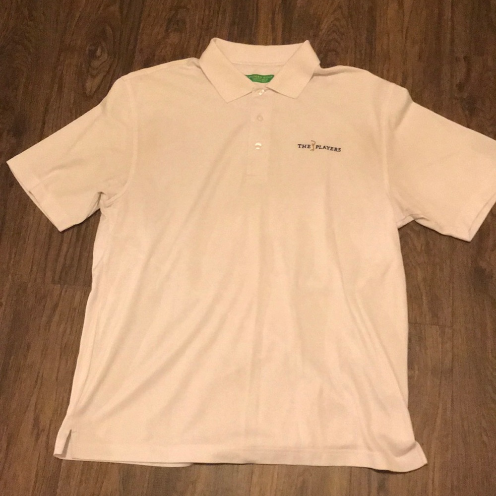 White Golf Polo